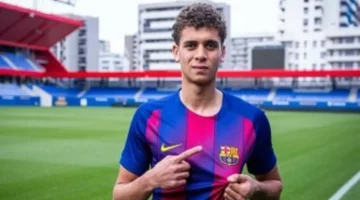 موعد مهم.. أول ظهور لحمزة عبدالكريم مع برشلونة والقنوات الناقلة